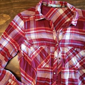 Beautiful colored snap up shirt